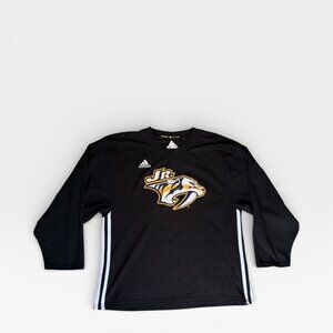 Adidas Nashville Junior Predators Black Hockey Jersey